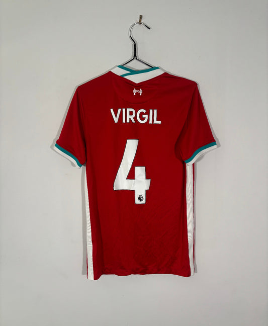 Liverpool Home Shirt 2020/21 Virgil Van Dijk (S)
