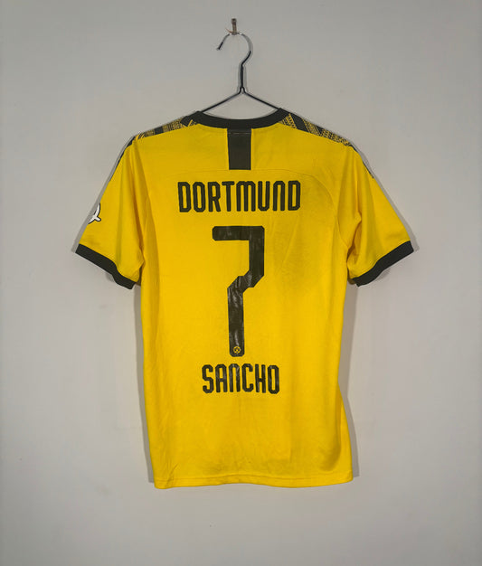 Borussia Dortmund Home Shirt 2019/20 Jaden Sancho (S)