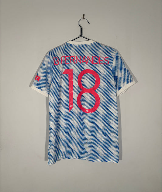 Manchester United Away Shirt 2021/22 Bruno Fernandes (S)