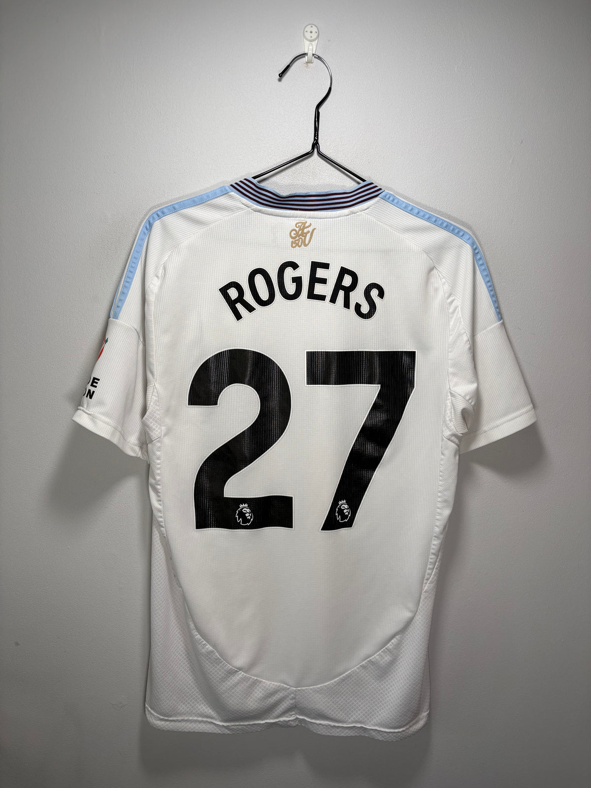 Aston Villa Authentic Away Shirt 2024/25 Rogers (S)