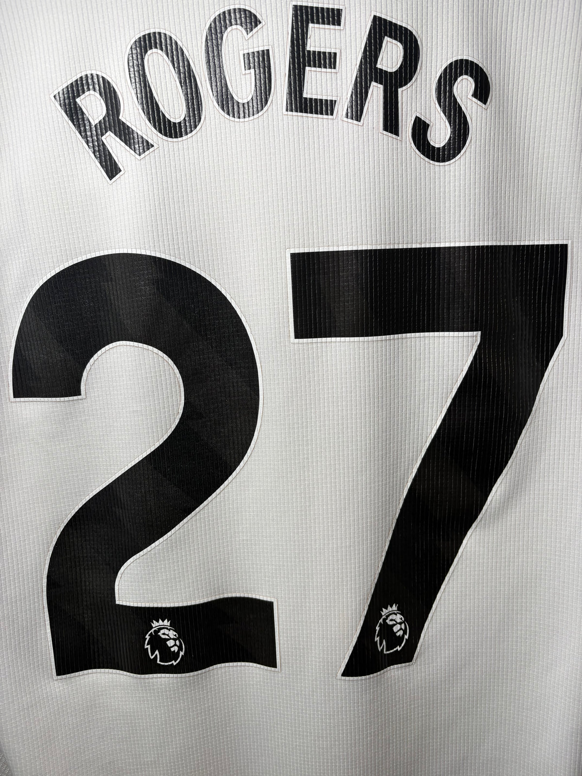 Aston Villa Authentic Away Shirt 2024/25 Rogers (S)