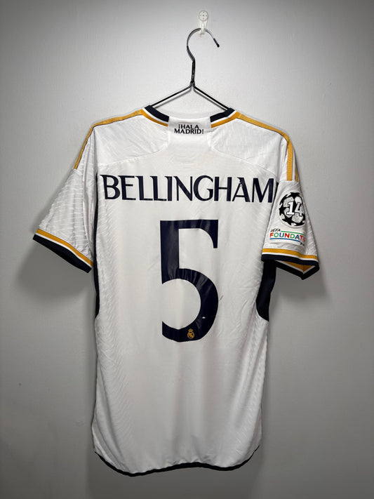 Real Madrid Authentic Home Shirt Bellingham 2023/24 Player Quality (M)
