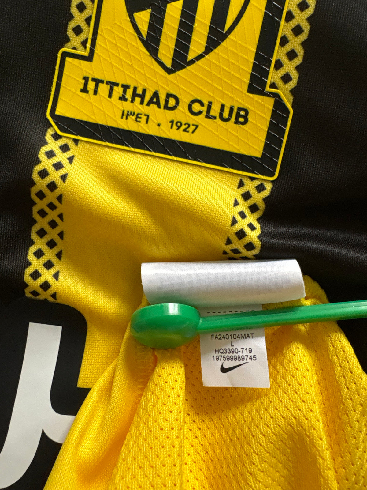 Al Ittihad Authentic Home Shirt 2024/25 (L)