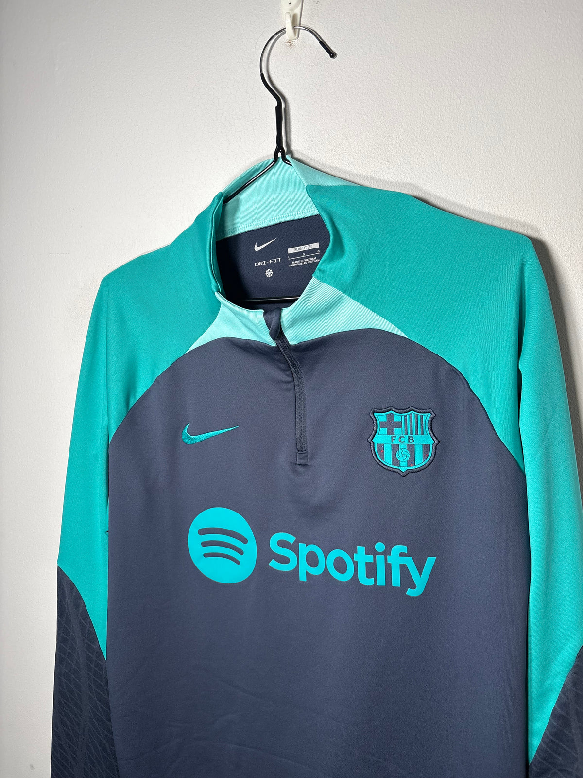 Barcelona Authentic Training 1/4 Zip (L)