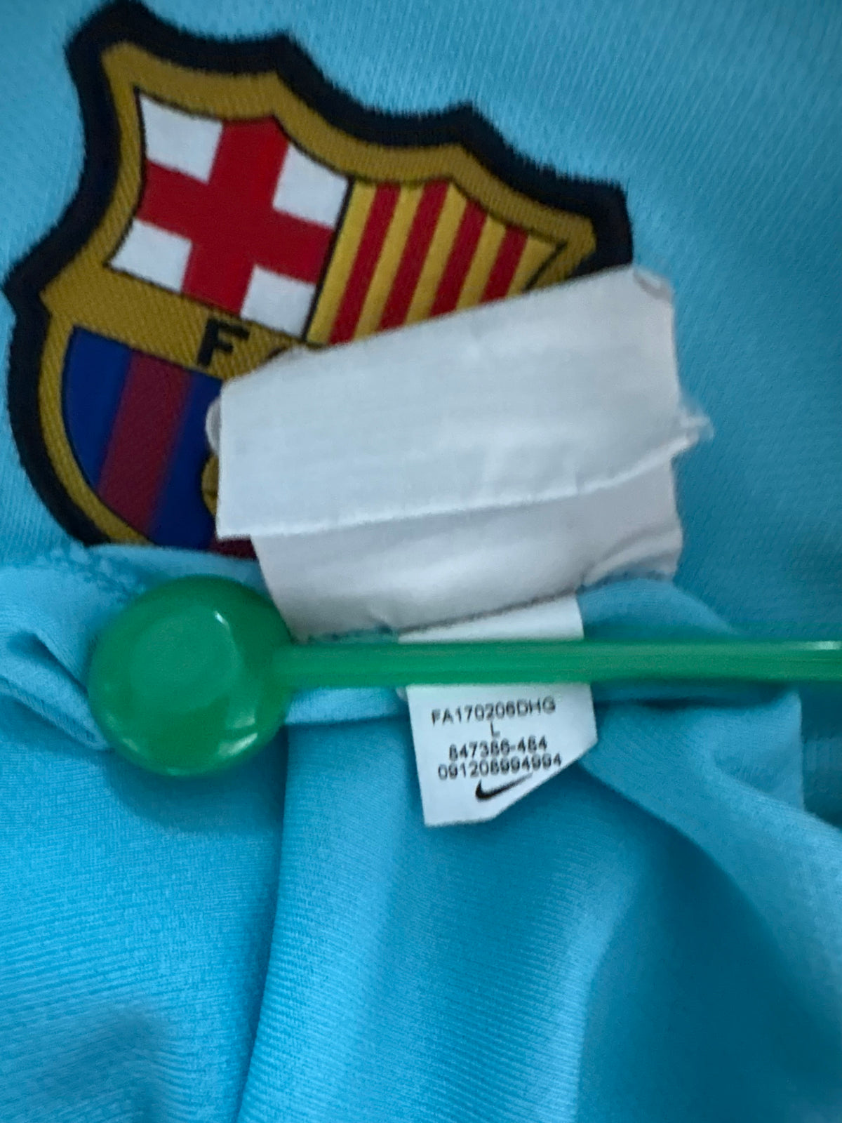Barcelona Authentic Away Shirt 2017/18 (LK)